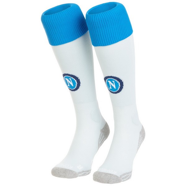 Calcetines Napoli 3ª 2018-2019 Blanco